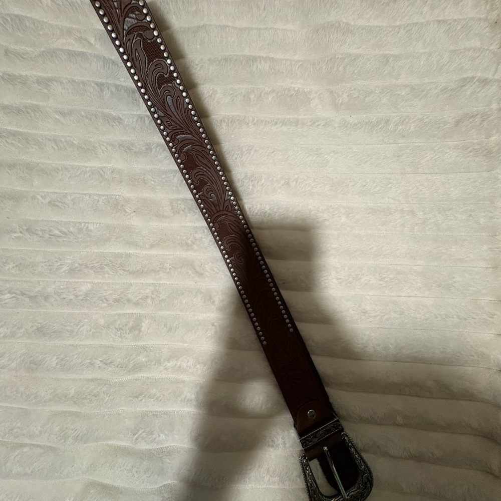 Brown Leather Belt